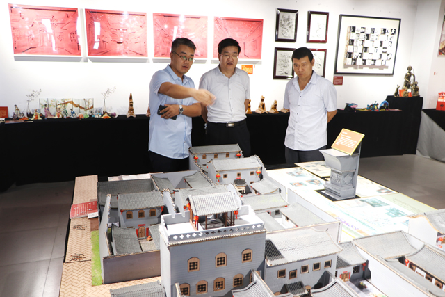 【校政合作】太谷县委副书记刘进文来我们调研指导“全国三农论坛”礼仪接待准备工作